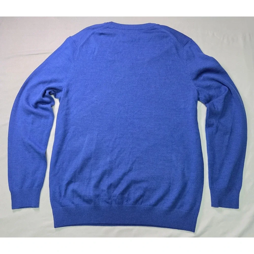 Banana Republic Men Merino Wool‎ Sweater Sz Lg Preppy Old Money Quiet Luxury